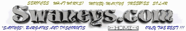 Swaneys.Com Home page - Only the best Bargains, Services and more!